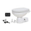 Jabsco Quiet Flush E2 Fresh Water Toilet Regular Bowl - 12V Soft Close Lid