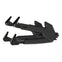 PTM Watersports Edgeforce Board Rack Pair - Midnight Black