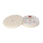 RUPES Velcro Waffle Ultra-Fine Polishing Foam Pad f/Rotary Polishers 180mm - White