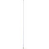 Scout 8' White VHF Antenna 6dB Stainless Steel Ferrule w/5M RG-58 Coax Includes PL-259 KS-42