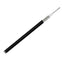 Pacer RG58AU Coax Cable Stranded TV Cond TV Braid - Black Jacket - 150'