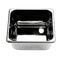 Scandvik Rectangular Sink Stainless Steel - Right Side Drain