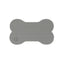 SeaDek Dog Bowl Mat - Storm Grey/Black - Medium - 12.5