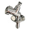 Flushmaster Quarter Turn Quick Connect Water Spigot - 45-Degree