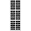 Blue Sea 8030 DC Panel Basic 30 Label Set
