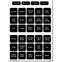 Blue Sea 4215 Square Format Label Set - 30