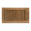 Whitecap Teak Louvered Insert - 16