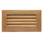 Whitecap Teak Louvered Insert - 6-3/8