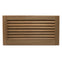 Whitecap Teak Louvered Insert - 9-3/8