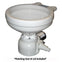Raritan Sea Era Toilet - Marine Size - Remote Intake Pump - Straight 90 Discharge - Smart Toilet Control - 12v