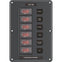Blue Sea 4322 Circuit Breaker Switch Panel 6 Position - Gray