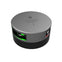 Lopolight Series 201-003 - Starboard Port Sidelight - 2NM - Horizontal Mount - Green/Red - Silver Housing