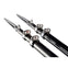 C.E. Smith Gen3 Center Rigger Pole - Black - 2-Section - 12