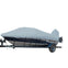 Carver Sun-DURA Styled-to-Fit Boat Cover f/16.5 V-Hull Runabout Boats w/Windshield Hand/Bow Rails - Grey