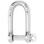 Wichard Self-Locking Long D Shackle - Diameter 8mm - 5/16