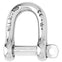 Wichard Not Self-Locking D Shackle - 14mm Diameter - 9/16