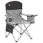 Coleman Cooler Quad Chair - Grey  Black