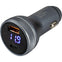 Sea-Dog Round USB USB-C Power Plug w/Voltmeter