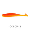 Supercontinent T-Tail Shad Bait 50mm/75mm/100mm 7-20Pcs