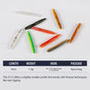 Noeby Magic Stick Worm 50mm/1.2g 6pcs