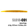 SeaKnight Soft Plastic Worm 6.9g 7.4g 8.5g 6Pieces/Bag