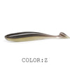 Supercontinent T-Tail Shad Bait 50mm/75mm/100mm 7-20Pcs