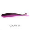 Supercontinent T-Tail Shad Bait 50mm/75mm/100mm 7-20Pcs