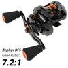 KastKing Zephyr Carbon BFS Baitcasting Reel 4.5KG Max Drag 6+1BB 7.2:1 Ratio
