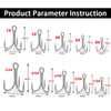 VMC Treble Hooks 8-5/0# 20/50Pcs