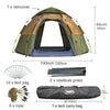 Desert Fox Pop-up 3-4 Person Instant Automatic Tent