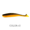 Supercontinent T-Tail Shad Bait 50mm/75mm/100mm 7-20Pcs