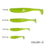 Hexakill T-Tail Shad Bait 5cm/7cm/9cm/12cm 3-34Pcs