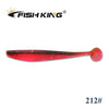 FISH KING Paddle Shad 90mm/120mm/160mm 4-10Pcs