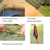 Desert Fox Pop-up 3-4 Person Instant Automatic Tent