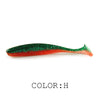 Supercontinent T-Tail Shad Bait 50mm/75mm/100mm 7-20Pcs