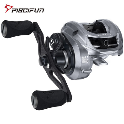 Piscifun Alloy M Baitcasting Reel 22LB Max Drag 8+1BB 6.3:1/7.5:1/8.4:1