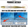 Spinpoler Soft Plastic TPR Soft Jerk Shadbait 12cm/6g 5Pcs