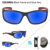 QUESHARK Mens Polarized Uv400 Fishing Sunglasses