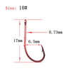 Minfishing Red Stinger Hook 50pcs