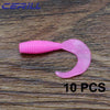 Cerill Soft Plastic Grub 10Pcs/Lot