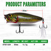 Top Tackle Floating Popper 80mm/16.5g