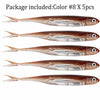 THKFISH Soft Plastic Minnow Jerkbait 100mm/3.9g 5Pcs