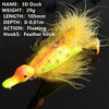Swolfy 3Pcs/Lot 105mm/29g Topwater Duck Lure