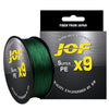 JOF X9 PE Braided Line 500/300/100m