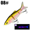 GREENSPIDER Sinking Jointed Swimbait Musky Lure 90mm 12g