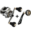 Seasir Megacuda Baitcasting Reel Max Drag 15KG 6.5:1 11+1BB