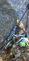 Tsurinoya ELF PRO Ultralight BFS Casting/Spinning Rod 2.26m 2PCs Lure Weight 0.6-7g
