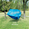 Single/Double Size Nylon Portable Camp Hammock with Mosquito Net