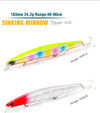 Tsurinoya STINGER 163S Sinking Saltwater Jerkbait Minnow 163mm 34.2g