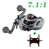 JOHNCOO Oscart Baitcasting Reel 7.1:1/5.4:1 9BB 8Kg Max Drag